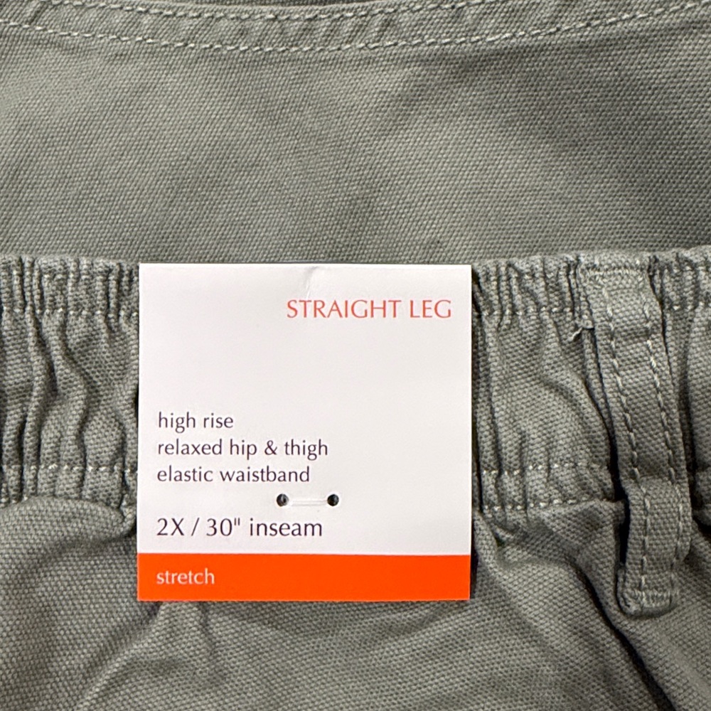 Knox Rose Olive Color Pants - Picture 6 of 6